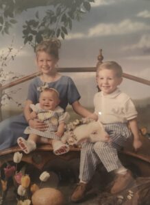 Bailey, Cole and Madison Dietrich when they were little kids. 