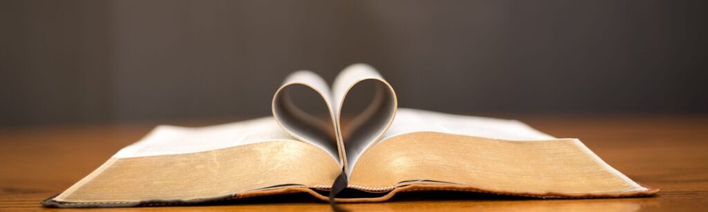 An Undivided Heart, open Bible